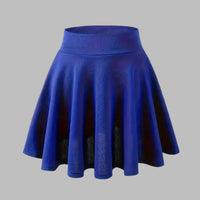 Abby Rock | Sommerlicher Minirock für Damen – Blau