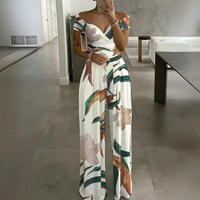 Heidi-Mode | Eleganter Off-Shoulder-Jumpsuit – Rosa