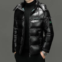 Niklas | Moderne Daunenjacke – Schwarz