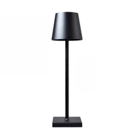 Moderne Drahtlose LED-Beleuchtung | Sommerliche Tischlampe – Schwarz
