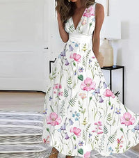 Raya - Stylisches Sommerkleid – Rosa