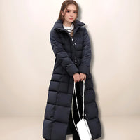 Sofy | Ultralichter Winter-Trenchcoat – Schwarz