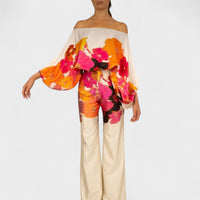 Claudia™ | Elegantes zweiteiliges Set – Orange