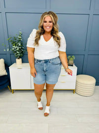 Lilith | Legere und modische Denim-Shorts – Helle Waschung