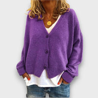 Shamira – Strickcardigan – Violett