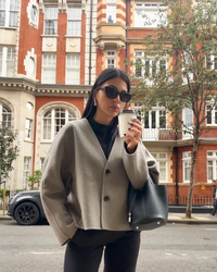 Kovarin | Kurze Oversized Jacke – Khaki