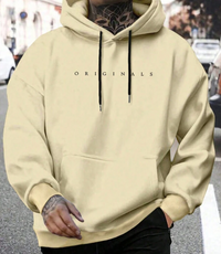 Lasie | Lässiger Hoodie mit Bequemer Passform für Herren – Gelb