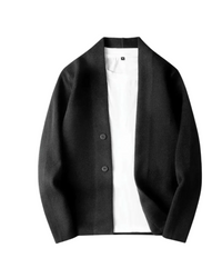 Eleganter Herren Business Blazer – Schwarz