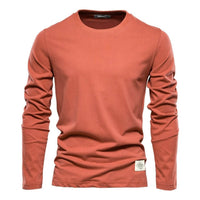 Ultimativer Komfort Pullover für Herren - Hochwertig, Elegant, Vielseitig – Orange