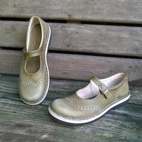Orthopädische Damen Slipper Mokassins – Olivgrün