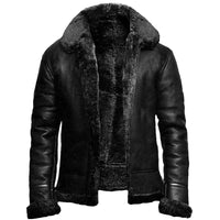 Herren Winterjacke | Warm & Wasserdicht – Schwarz