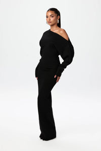 Luxoria | Elegantes Kleid – Schwarz