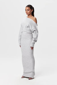 Luxoria | Elegantes Kleid – Grau