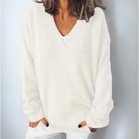 PAMELA | WARMER, BEQUEMER PULLOVER – Weiß