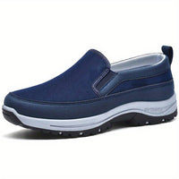 Bequeme Slipper – Navy blau