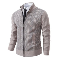 Elegante Herren Strickjacke | Winter – Beige