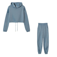 Nexa | Leichter Trainingsanzug für Damen Jogginganzug Home – Blau