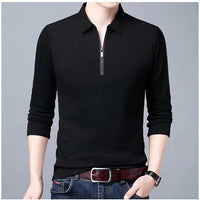Hugo Poloshirt | Elegantes Herren Poloshirt Kurzarm mit Reißverschluss – Schwarz