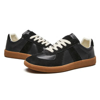 Elegante Retro-Schuhe – Schwarz