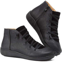Nina | Trendige Orthopädische Stiefeletten – Schwarz