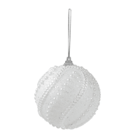 NoelDelight | Weihnachtsbaumschmuck-Set – Weiß