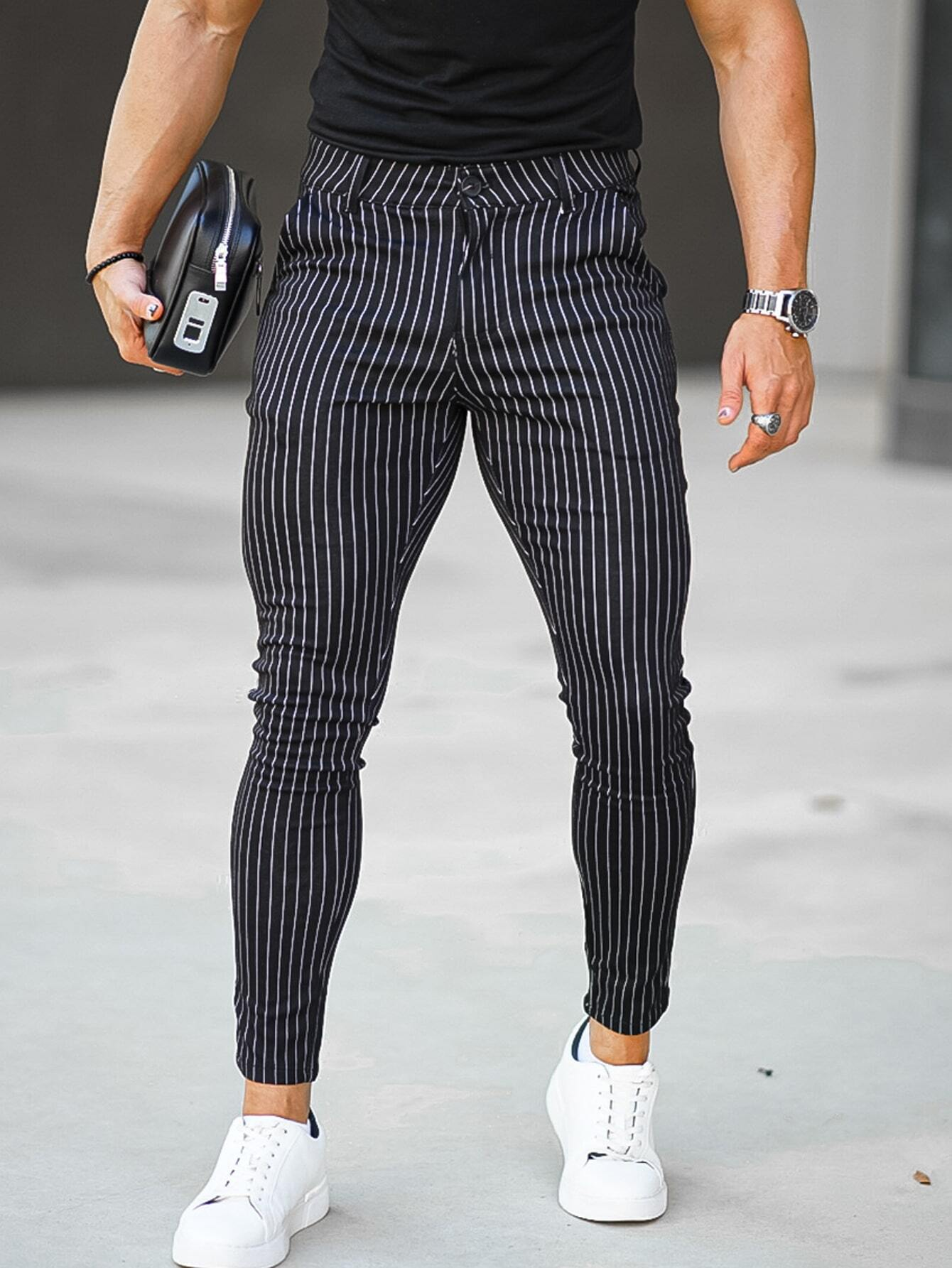 Nolan | Gestreifte Hose