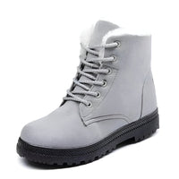 Frosto - Gemütliche und Robuste Winterstiefel – Grau