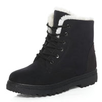 Frosto - Gemütliche und Robuste Winterstiefel – Schwarz