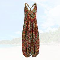 Vivi | Sommerlicher Jumpsuit für Frauen mit lockerer Passform – Mehrfarbig