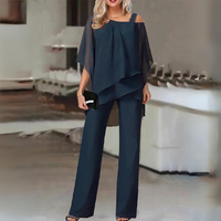 Christina – Elegantes Zweiteiler-Set für Stil & Komfort – Blau