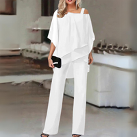 Christina – Elegantes Zweiteiler-Set für Stil & Komfort – Weiß