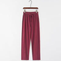 Ian Freizeithose mit Kordelzug – Bordeaux