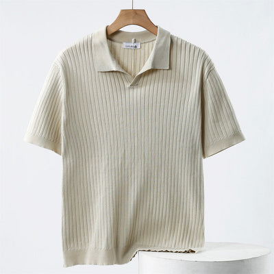 Andreas Strick-Polo mit Kragen