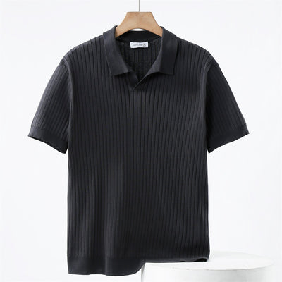 Andreas Strick-Polo mit Kragen