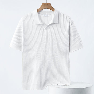 Andreas Strick-Polo mit Kragen