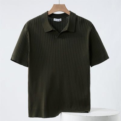 Andreas Strick-Polo mit Kragen