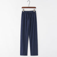 Ian Freizeithose mit Kordelzug – Marine