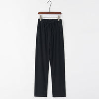 Ian Freizeithose mit Kordelzug – Schwarz