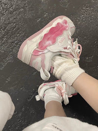 Damen Sportliche Sneakers mit einzigartigem Komfort-Design – Rosa