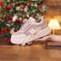 Damen Sportliche Sneakers mit innovativem Mesh-Design und dämpfender Sohle – Khaki