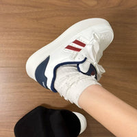 Damen Sportliche Sneakers mit bequemer Sohle – Weißblau