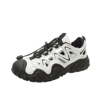 Damen Multifunktionale Freizeitschuhe mit innovativem Schnürsystem und rutschfester Sohle – Schwarz