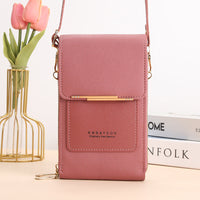Johanna | Damen Umhängetasche praktisch modern – Deep Pink