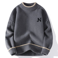 Nathanael - Minimalistischer Stil für den Winter – Dunkelgrau