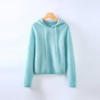 Athena Cashmere Hoodie – Hellgrün