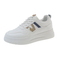 Damen Hohe Plattform-Sneaker mit orthopädischer Dämpfung und stylischem Design – Dunkelblau