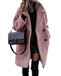 Zavicea | Trendiger und eleganter Mantel – Rosa