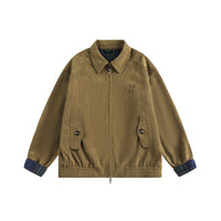 Kaira | Cordjacke Im Retro-Stil – Kaffeebraun