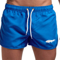 Heidi Mode | Strandshorts mehrfarbige Sportshorts – blau