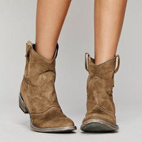 Carlotta – zeitlose Stiefeletten – Braun